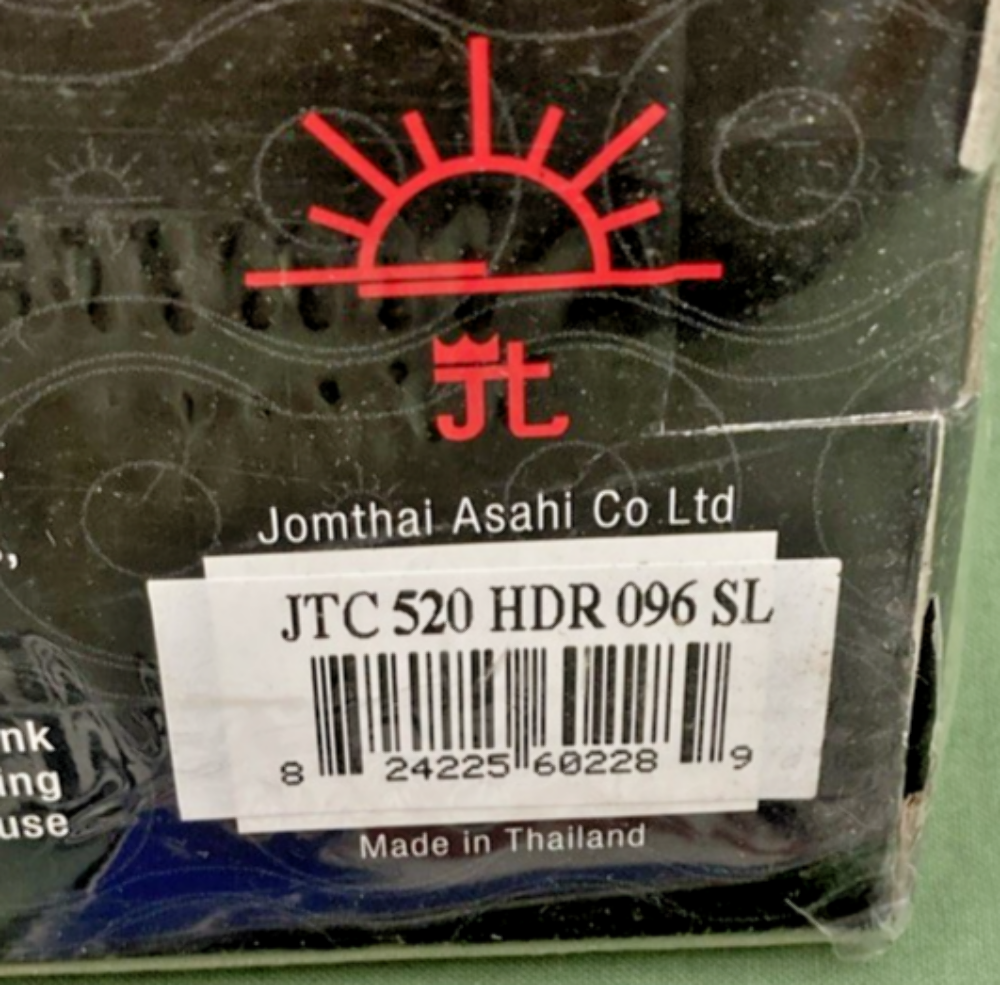 NEW GENUINE JT JTC520HDR096SL HEAVY DUTY RACE SERIES MOTORCYCLE DRIVE CHAIN 96L