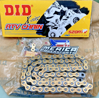 NEW GENUINE DAIDO KOGYO 520ATV282FB X-Ring ATV DRIVE CHAIN 82 LINK