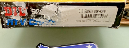 NEW GENUINE DAIDO KOGYO 520ATV282FB X-Ring ATV DRIVE CHAIN 82 LINK