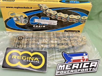 NEW GENUINE REGINA CHAIN 520OR-64L MOTORCYCLE RACING DRIVE CHAIN 64L