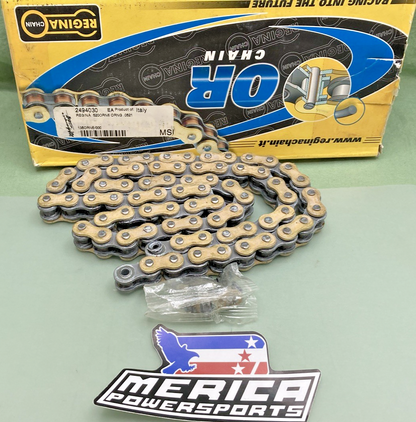NEW GENUINE REGINA 520OR-74L O-RING MOTORCYCLE DRIVE CHAIN 74 LINK