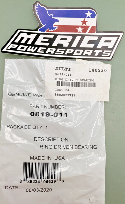 NEW GENUINE ARCTIC CAT 0819-011 RING, DRIVEN BEARING