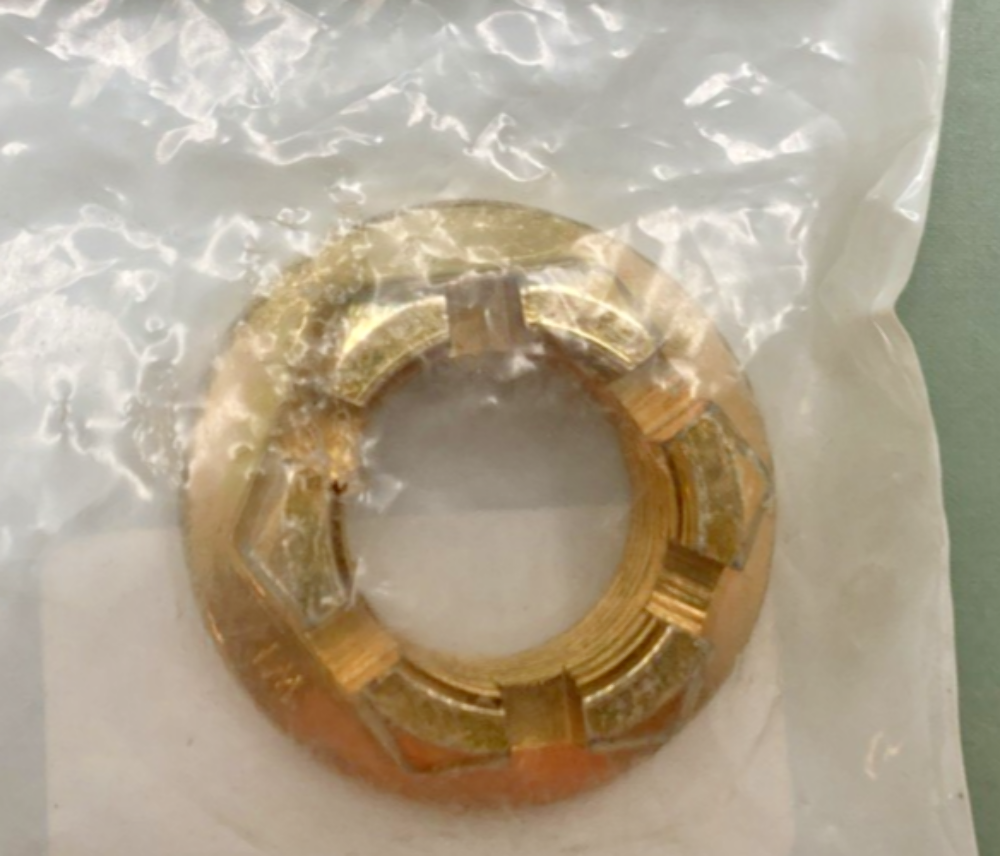 NEW GENUINE ARCTIC CAT 0423-607 NUT, CASTLE FLANGE-M22 X 1.5
