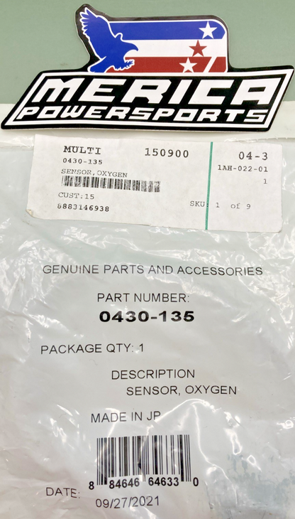 NEW GENUINE ARCTIC CAT 0430-135 SENSOR, OXY