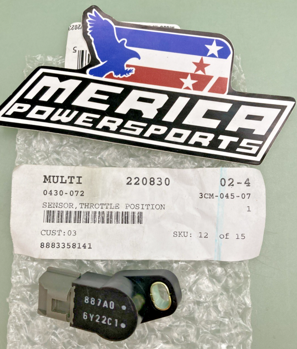 NEW GENUINE ARCTIC CAT 0430-072 SENSOR, THROTTLE POSITION