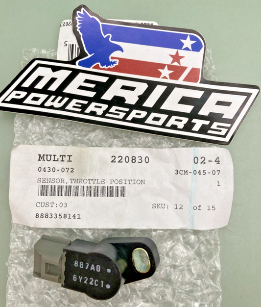 NEW GENUINE ARCTIC CAT 0430-072 SENSOR, THROTTLE POSITION