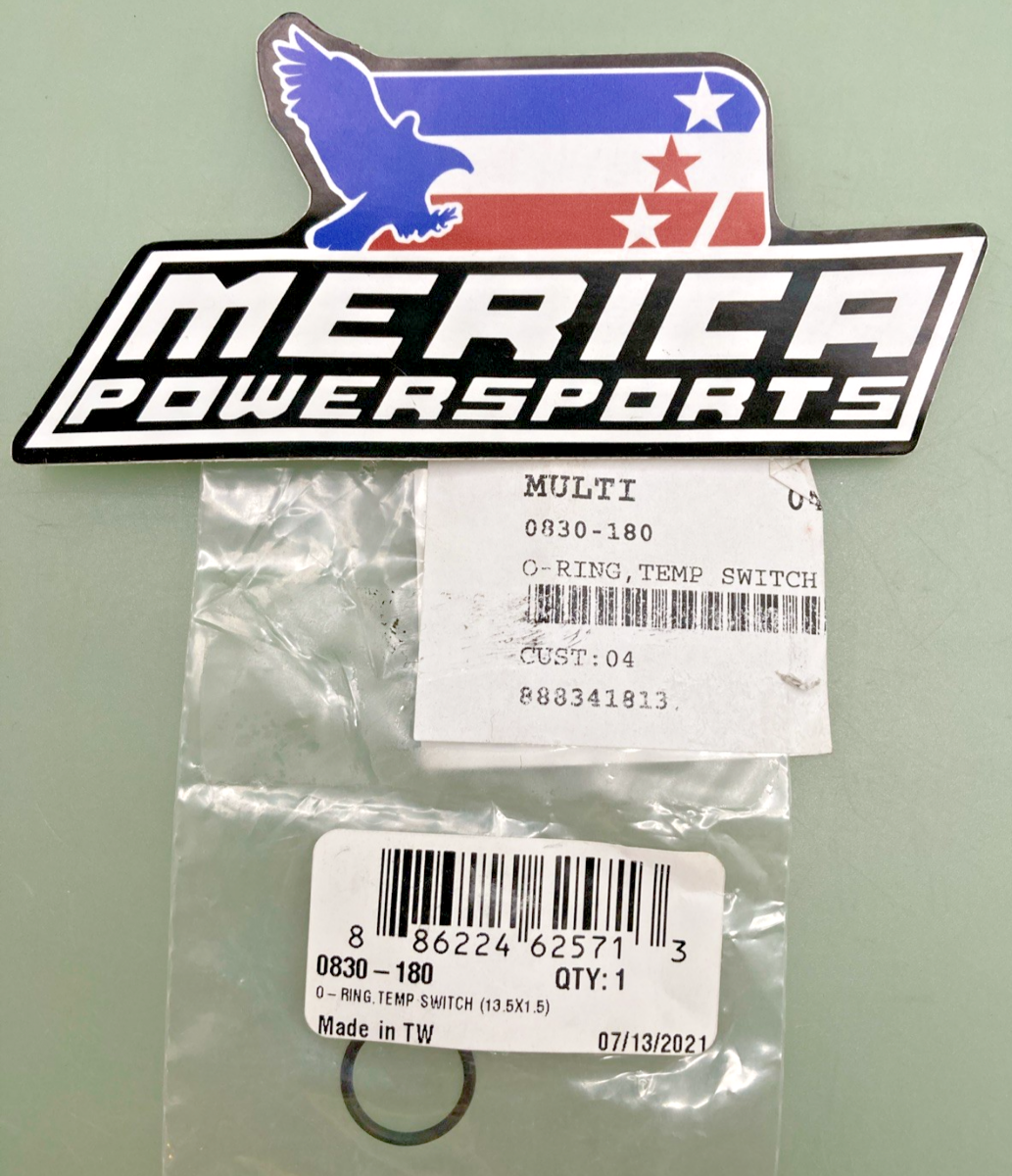 NEW GENUINE ARCTIC CAT 0830-180 O-RING,TEMP SWITCH (13.5X1.5)