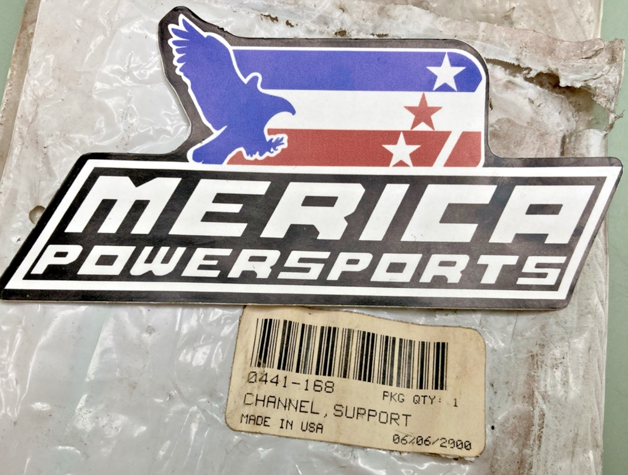 NEW GENUINE ARCTIC CAT 0441-168 CHANNEL, SUPPORT 0436-117