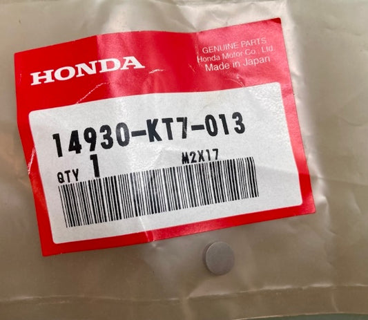Honda 14930-KT7-013  Shim, Tappet, (1.925) New Genuine