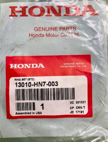 Honda 13010-HN7-003 Ring Set (Std)  New Genuine