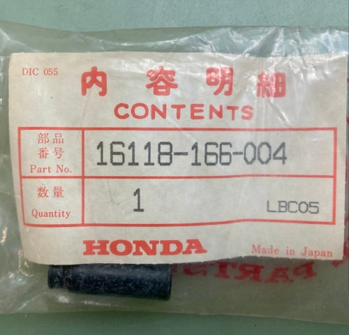 Honda 16118-166-004 Cap, Cable, Sealing New Genuine