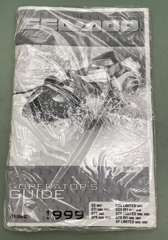 Sea-Doo 219000093 Operator's Guide Cond.99 New Genuine