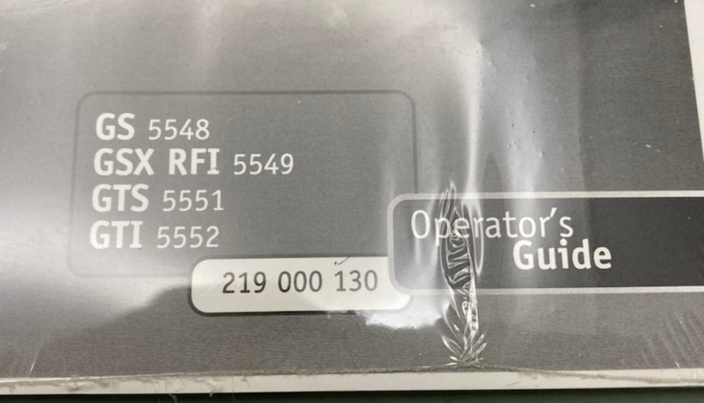 Sea-Doo 219000130 Operator's Guide Cond.2001 New Genuine