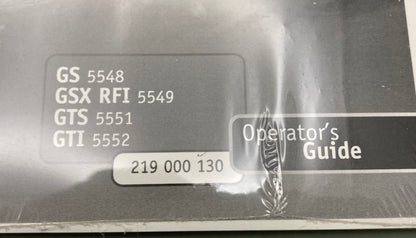 Sea-Doo 219000130 Operator's Guide Cond.2001 New Genuine