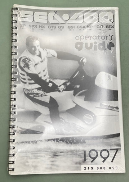 Sea-Doo 219000059 Operator's Guide Cond.97 New Genuine