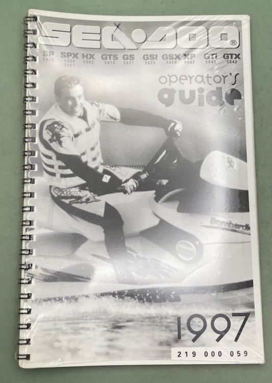 Sea-Doo 219000059 Operator's Guide Cond.97 New Genuine