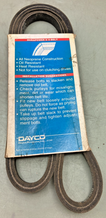 New Genuine Dayco 4L400 V-Belt Durapower II