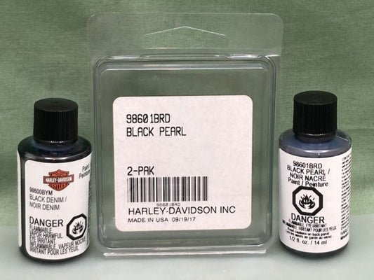 Harley Davidson 98601BRD TOUCH-UP KIT, BLACK PEARL .5 fl oz New Genuine