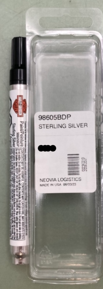 Harley Davidson 98605BDP ND-PEN TOUCH-UP PNT STERLING SILVER New Genuine