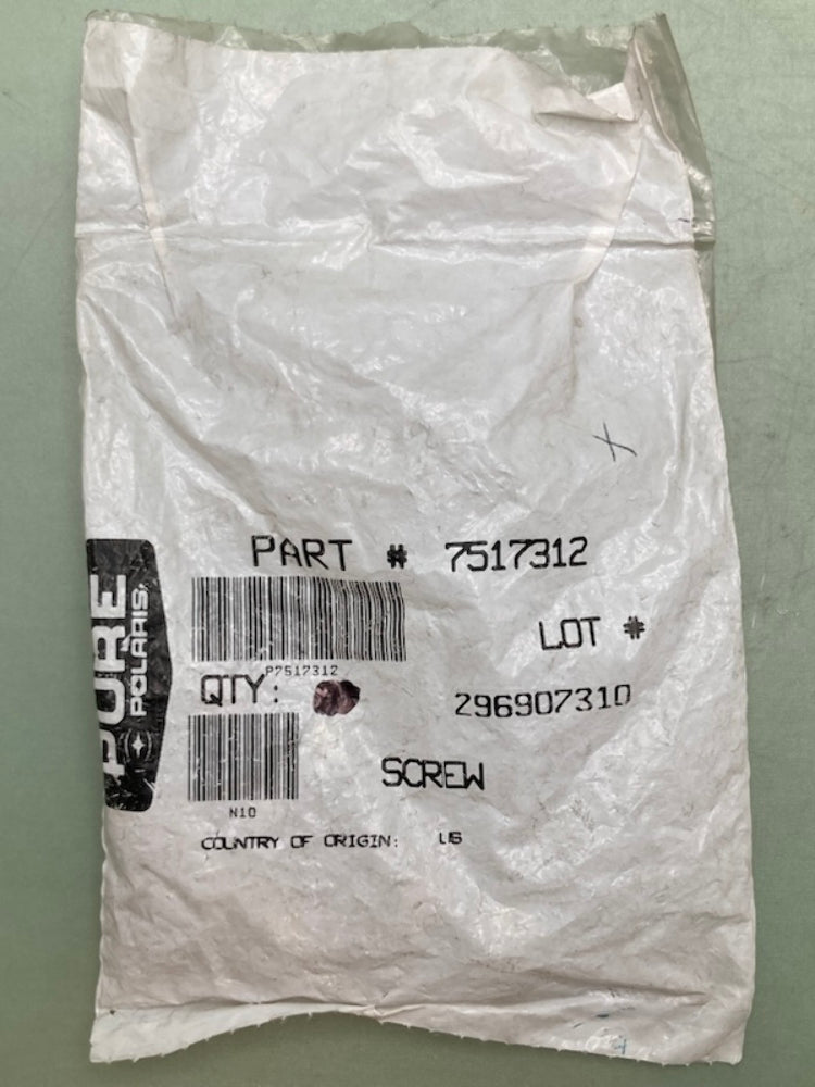 Polaris 7517312 Screw New Genuine