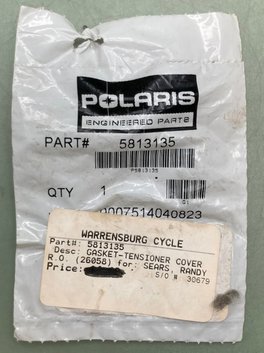 Polaris 5813135 Gasket, Tensioner, Cover New Genuine