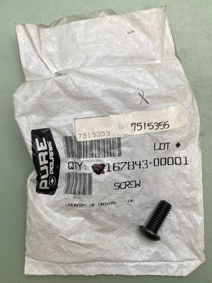 Qty 6 Polaris 7515355 Screw 7515341 New Genuine