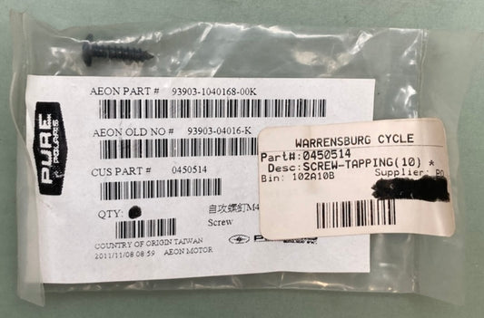 Polaris 0450514 Screw, Tapping New Genuine