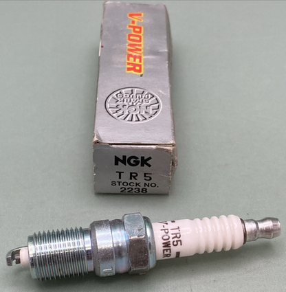 QTY 2 New Genuine NGK 2238 TR5 V-Power Spark Plug