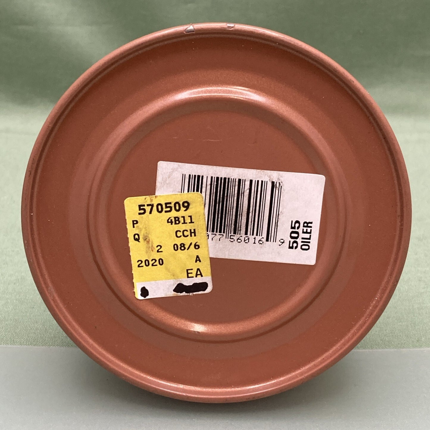 New Genuine Goldenrod 505 Spring Bottom Oiler With 4-1/2 in. Tapered Spout 6oz.