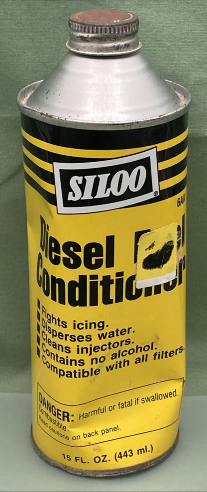 New Genuine Siloo Diesel Fuel Conditioner 15oz.