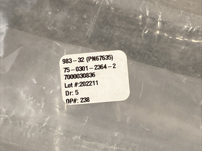 QTY 10 New Replaces 3M 67635 Reflective Conspicuity Tape Strips - 2 x 18"