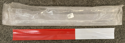 QTY 10 New Replaces 3M 67635 Reflective Conspicuity Tape Strips - 2 x 18"