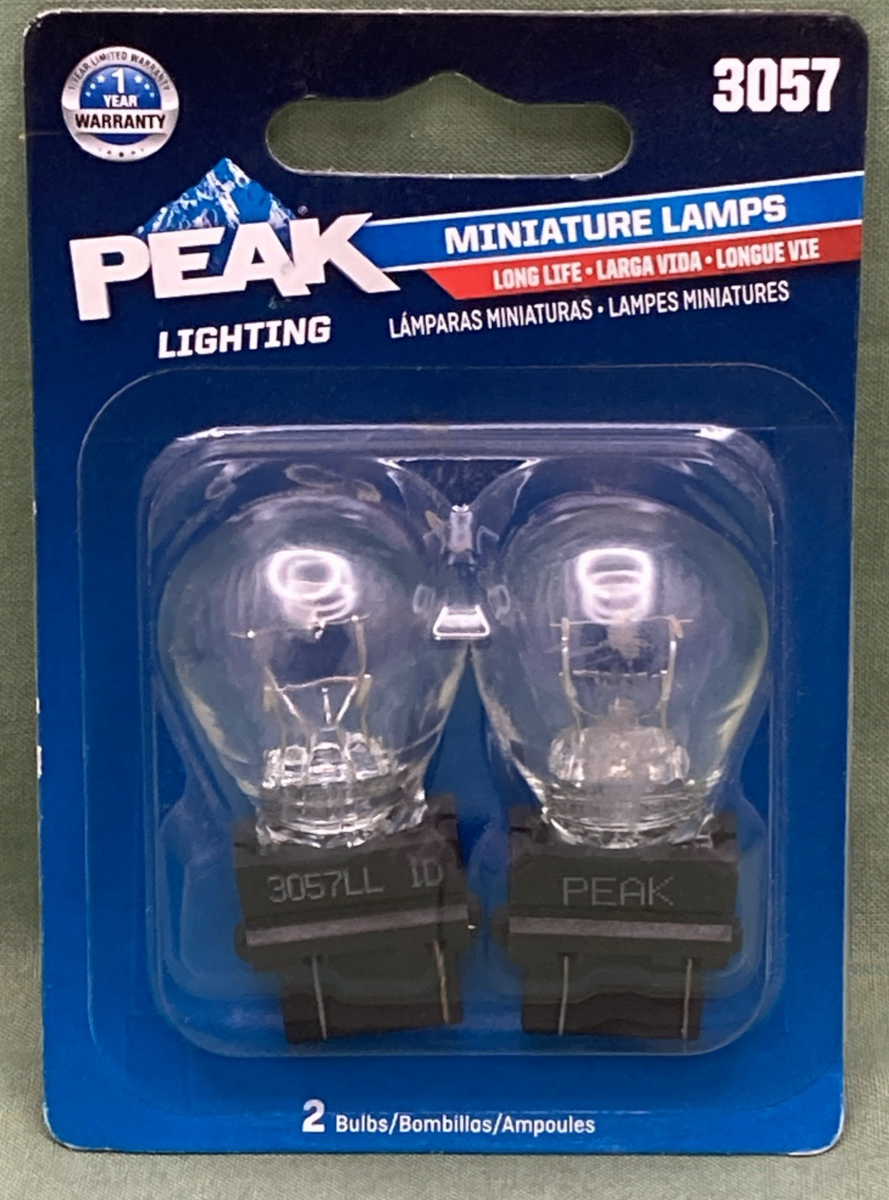 New Genuine Peak Lighting 3057 Miniature Lamp Set