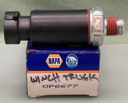 New Genuine Napa OP6677 Oil Pressure Gauge Switch