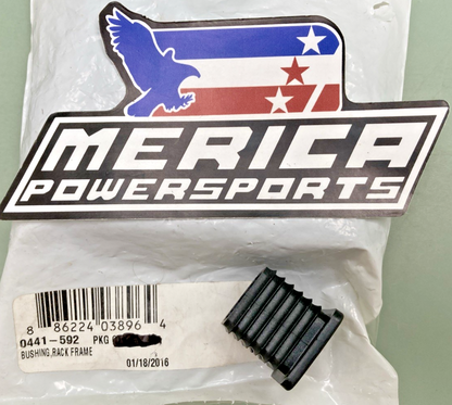 QTY 4 NEW REPLACES ARCTIC CAT 0441-592 BUSHING, RACK FRAME