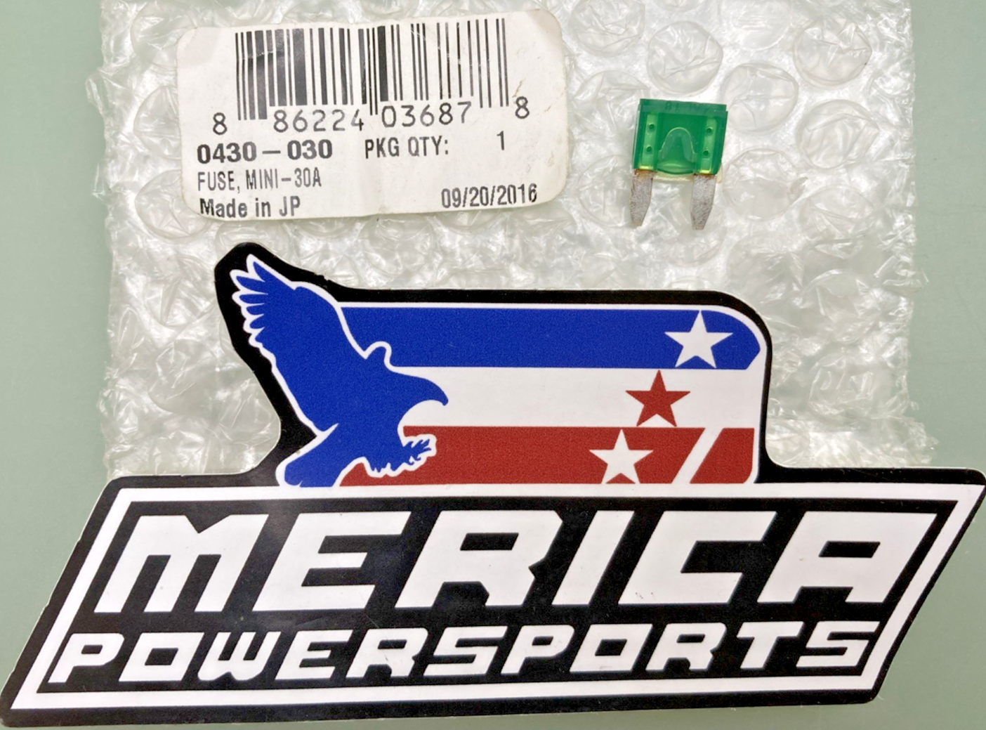 QTY 2 NEW REPLACES ARCTIC CAT 0430-030 FUSE, MINI-30A