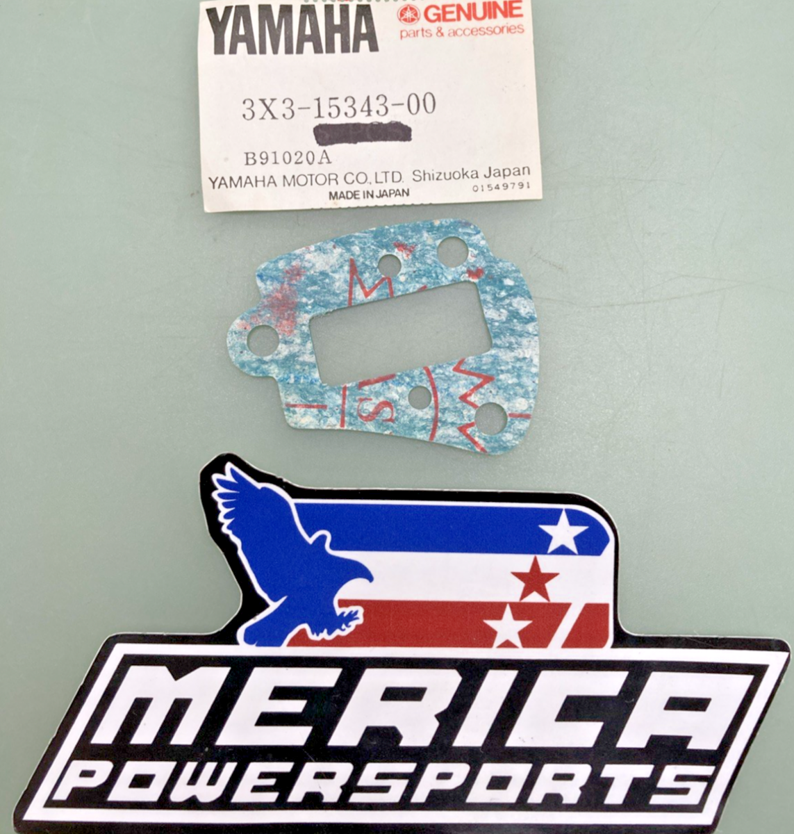 NEW GENUINE YAMAHA 3X3-15343-00 Gasket, Drain SUPERSEDED 3X3-15343-10-00