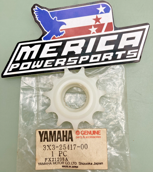 NEW GENUINE YAMAHA 3X3-25417-00 Sprocket, Driven, 17T
