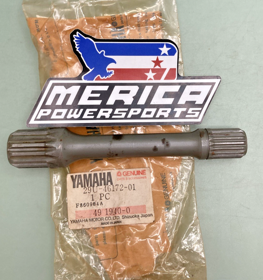 NEW GENUINE YAMAHA 29U-46172-01 Shaft, Drive