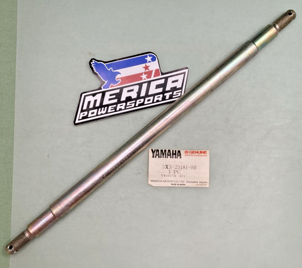 NEW GENUINE YAMAHA 3X3-25181-00 Axle, Wheel