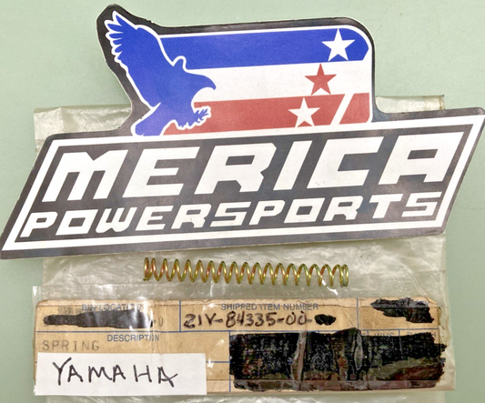 NEW REPLACES YAMAHA 21V-84335-00 Spring, Screw SUPERSEDED 3AA-84332-00-00