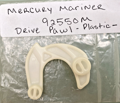 NEW REPLACES MERCURY 92550M DRIVE PAWL (PLASTIC)