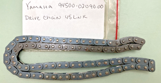 NEW REPLACES YAMAHA 94500-02090-00 MOTORCYCLE DRIVE CHAIN 45 LINK