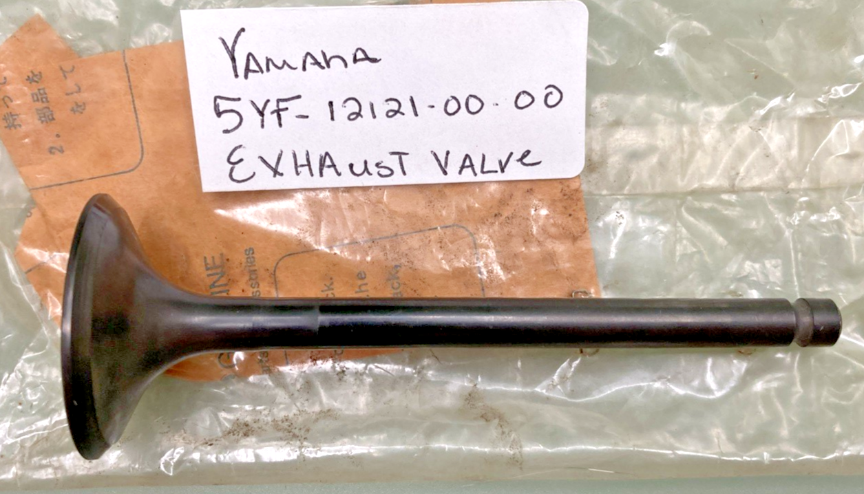 NEW REPLACES YAMAHA 5YF-12121-00-00  Valve, Exhaust