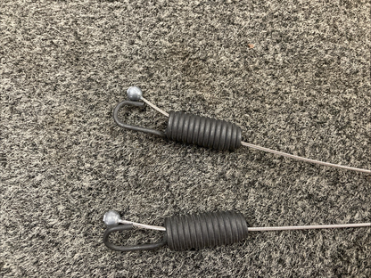 New Replaces Garden Petrol Throttle Cable and Clutch Cable