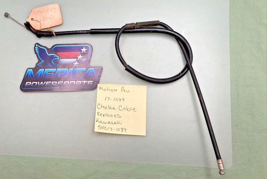 New Replaces Motion Pro 17-1089 Choke Cable, Kawasaki 54017-1089