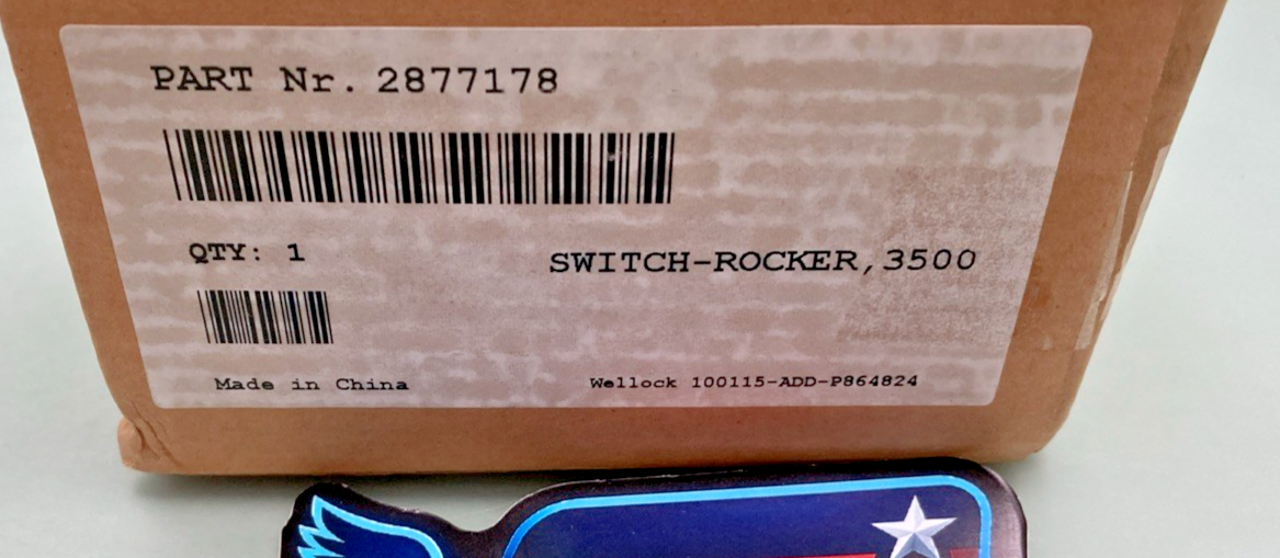 New Genuine Polaris 2877178 Rocker Switch