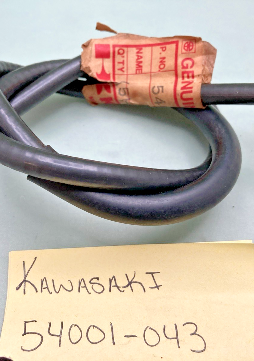 NEW GENUINE KAWASAKI 54001-043 Speedometer Cable, H1 H2 KH500 1973-1976