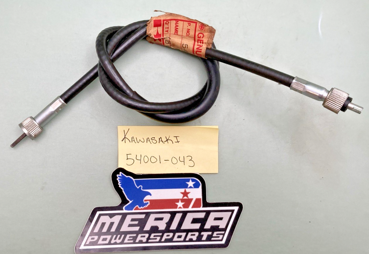 NEW GENUINE KAWASAKI 54001-043 Speedometer Cable, H1 H2 KH500 1973-1976