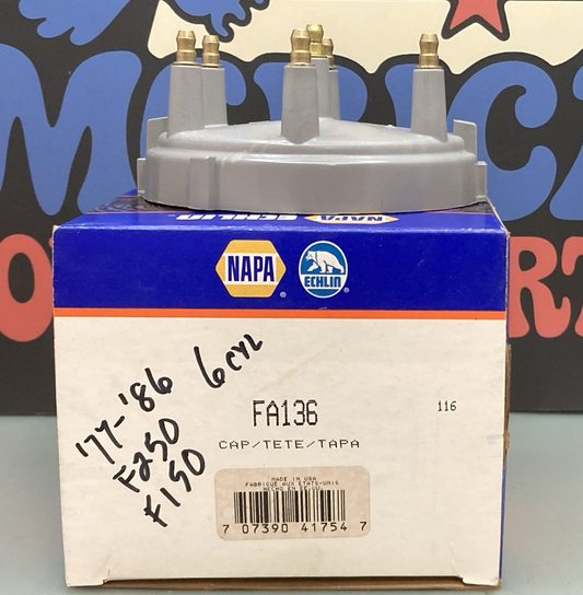 New Genuine Napa FA136 Echlin Distributor Cap